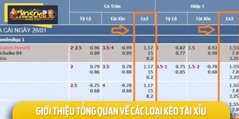 Một vài thông tin về kèo Tài Xỉu